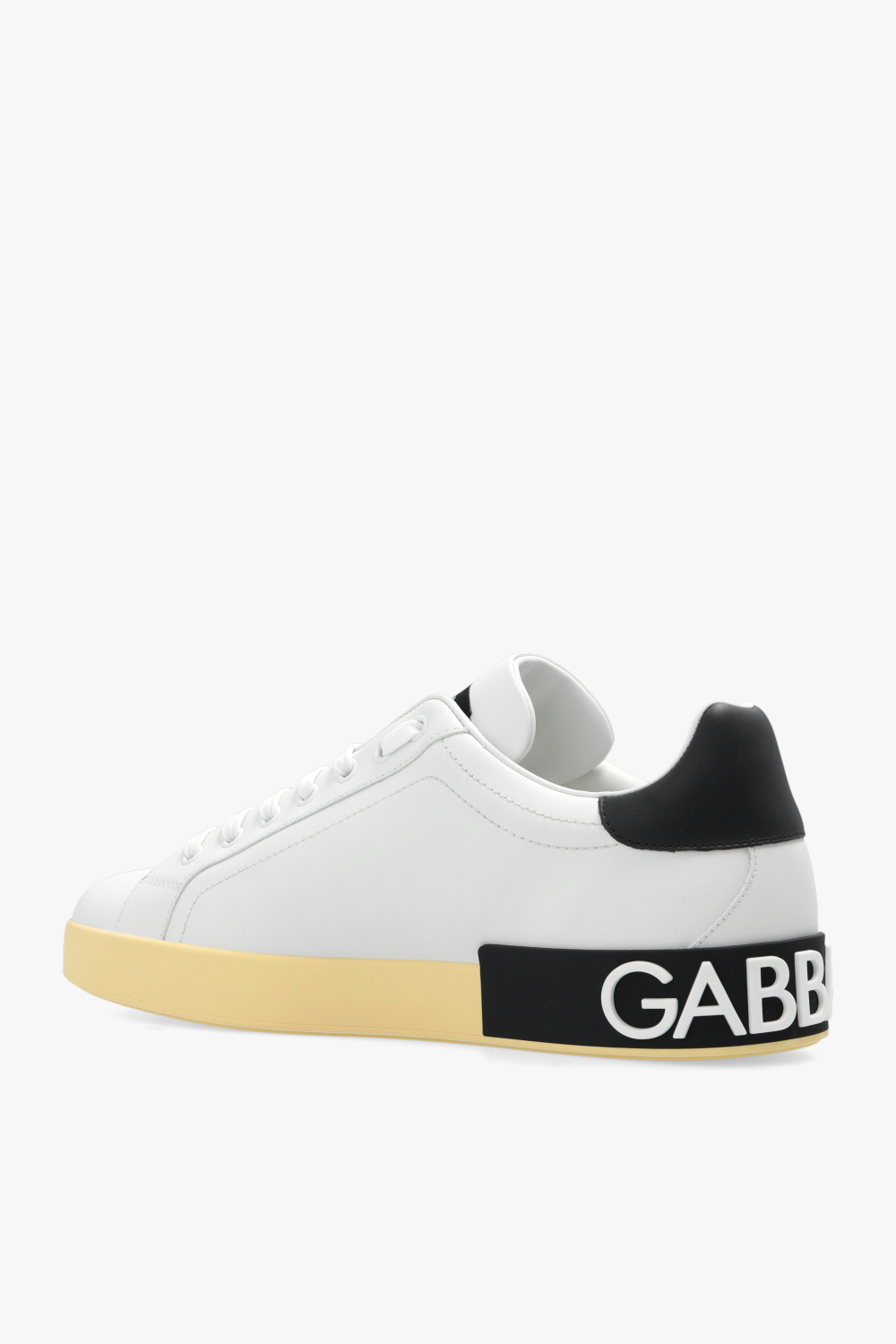 【DOLCE & GABBANA】スニーカー - Portofino Dolce & Gabbana PORTOFINO プリント クラウンパッチ スニーカー